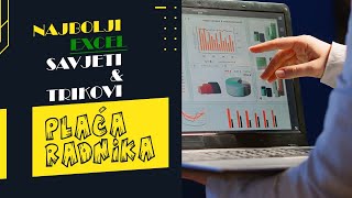 Računanje plaće radnika  excel trikovi  jedan od načina Poznate li funkcij excel tutorial [upl. by Enelkcaj]