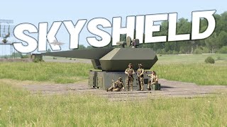 Experience Modern Air Defense with the GXRheinmetall Skyshield  Arma 3 Mod [upl. by Ching]