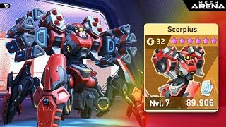 Mech Arena Onslaught  Mech Arena Gameplay  Mech Arena  Mobile Online Game [upl. by Moyna]