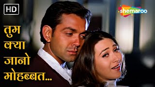 Tum Kya Jaano Dil Karta Tumse Kitna Pyar  Udit Narayan  Aashiq 2001  Karisma Kapoor Bobby Deol [upl. by Salokcin]