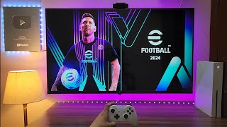 Efootball 2024 XBOX ONE S [upl. by Arremat]