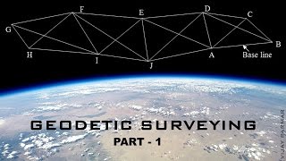 Lecture 6  GEODETIC SURVEYING  Introduction  हिंदी  PART 1 [upl. by Britni]