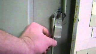 Remove lock handle from storage cab [upl. by Uird]