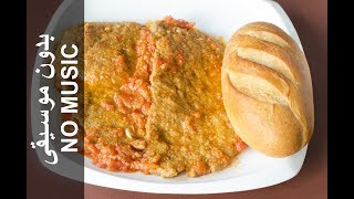 Beef Milanese with Tomato Sauce NO MUSIC Kutuleeti Hilib amp Yaanyo اسكالوب اللحم مع صلصة الطماطم [upl. by Kassie]