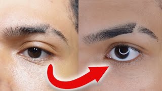 How To GROOM EYEBROWS  SLIT TUTORIAL [upl. by Ijneb]