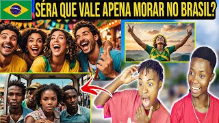 Vale a Pena Viver no Brasil Africano Conta Sua Experiência de Morar no Brasil e o Custo de Vida [upl. by Fagin]