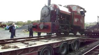 Corris Railway Number 7 visits the Tal Y LLyn [upl. by Aidam843]