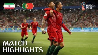 IR Iran v Portugal  2018 FIFA World Cup  Match Highlights [upl. by Humpage]