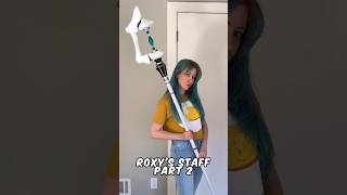 Lets Paint Roxys Staff from Mushoku Tensei cosplay airbrush mushokutensei [upl. by Busey]