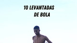 10 levantadas de Bola  10 soccer flick up [upl. by Capps]