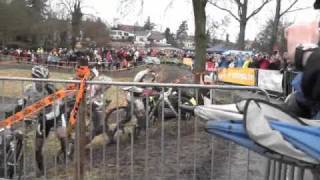 German Cyclocross Championship Elite 2011 with Focus MIG rider René Birkenfeld [upl. by Liahus]