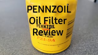 PENNZOIL oil filter review [upl. by Karola]