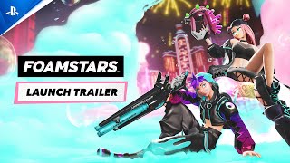 Foamstars  Launch Trailer  PS5 amp PS4 Games [upl. by Ecneitap]