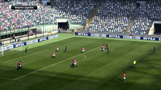 pes 2012 barcelona vs roma quotresumenquot [upl. by Isiad]