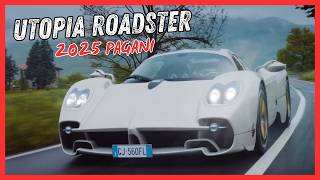 2025 PAGANI UTOPIA ROADSTER 25 million V12 Redefining Luxury and Speed [upl. by Ahsinom]