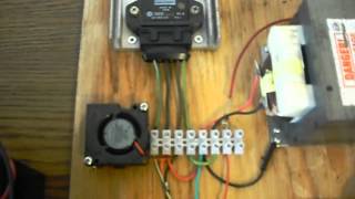 High Voltage Radiant Charger  Small Battery Charging a Big Battery [upl. by Zuzana]