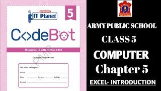 APS IT PLANET CLASS 5 COMPUTER  Chapter 5  EXCELINTRODUCTION  NKS CLASSES [upl. by Leelahk]