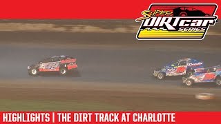 Super DIRTcar Series Big Block Modifieds The Dirt Track at Charlotte November 3 2018  HIGHLIGHTS [upl. by Artap]