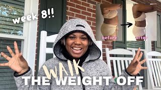 week 8 i dropped 15 pounds walking 15000 steps a day fitness journey update diet amp motivation [upl. by Kaufmann531]