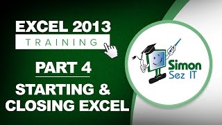 Excel 2013 for Beginners Part 4 How to Start Using Excel 2013 [upl. by Alonso436]