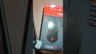 Fantech ThorX9 Gaming Mouse fantech gamingmouse gaming [upl. by Stuckey295]