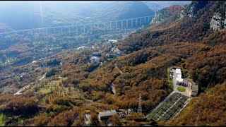 EnergiaEnelTerritorio impianto idroelettrico di Villa SMaria Abruzzo [upl. by Ednyl]