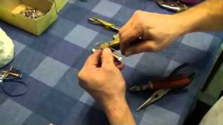 Horseshoe nail cross making video [upl. by Yllib]