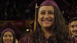 Fall 2018 Undergraduate Commencement Highlights  Arizona State University [upl. by Atilol]