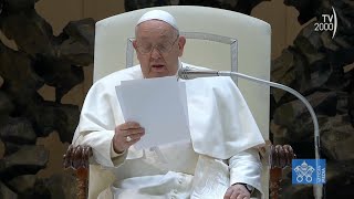 Papa Francesco Udienza Generale 24 gennaio 2024 [upl. by Aihtiekal]