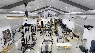 JUJIMUFU GYM TOUR  BEST HOME GYM EVER [upl. by Noseyt]