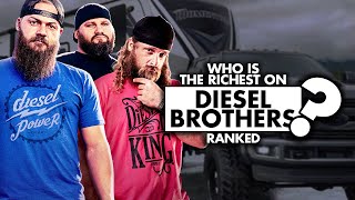 Who is the richest of “Diesel Brothers” RANKED [upl. by Ahseek691]