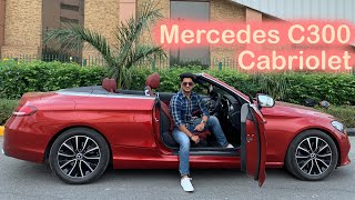 Mercedes C300 cabriolet Auto Parking in India [upl. by Ynaitirb390]