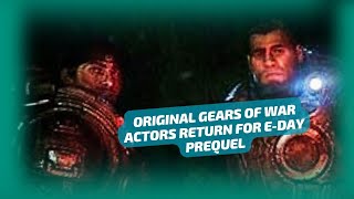 ORIGINAL GEARS OF WAR ACTORS RETURN FOR EDAY PREQUEL [upl. by Sivam380]