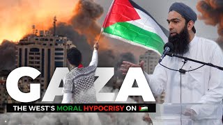 The West’s Moral Hypocrisy on Gaza  Shaykh Yasir AlHanafi [upl. by Kristoffer]