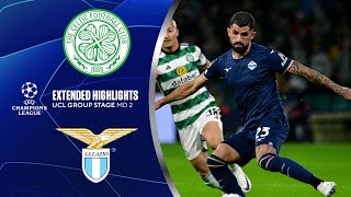 Celtic vs Lazio  Extended Highlights  UCL Group Stage MD 2  CBS Sports Golazo [upl. by Stanly]