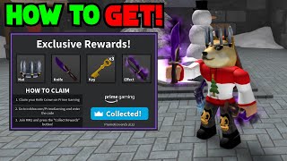 HOW to GET MM2 PRIME GAMING REWARDS [upl. by Haland465]