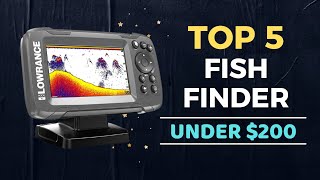 🌟Top 5 Best Fish Finder under 200 Reviews in 2024 [upl. by Narej]