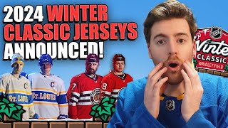 NHL Winter Classic Jerseys ANNOUNCED [upl. by Franci]