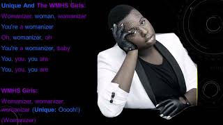 Womanizer Glee Lyrics [upl. by Asoral]