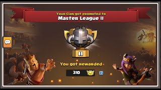 Dominating Masters 3 in Clan War Leagues [upl. by Lamberto]