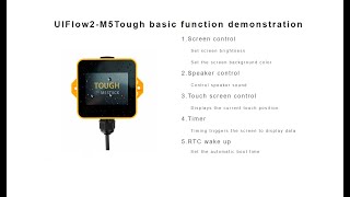 Comes with function programming demonstration  M5Tough [upl. by Airyk]