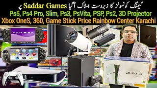 Ps5 Ps4 Ps3 Ps2 PsVita PSP Xbox SeriesX OneS 360 3D Projector Price Rainbow Center Karachi Pakistan [upl. by Toile]