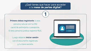 Te informamos que ya se encuentra disponible la nueva Mesa de Partes digital [upl. by Enier]