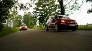 Abarth 500 esseesse amp Fiat 500 12 Sport  autokultpl [upl. by Ahseyi]