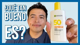 GARNIER SUPER UV Sérum protector solar antimanchas con vitamina C ¿Qué tan bueno es [upl. by Lytsirk295]