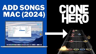 How to Add Songs to Clone Hero on Mac 2024 [upl. by Anilocin]