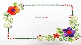 Stitching Serenity Hand Embroidered Tea Table Cover Tutorial [upl. by Viole]