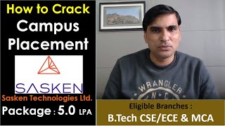 Sasken Technologies Ltd I Campus Placement I Campus Interview I Arvind Singh Pemawat [upl. by Gilly373]