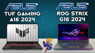 Tuf Gaming A16 vs Rog Strix G16 2024  Which One is Best  Tech compare [upl. by Richmond]