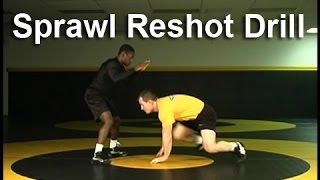 Wrestling Moves KOLATCOM Sprawl Reshot Drill [upl. by Fonsie976]